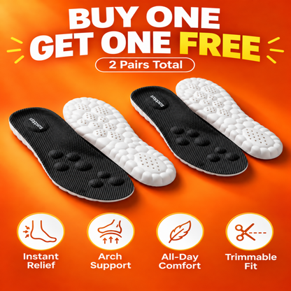 SteppX 4D Cloud — Healthy Sport Barefoot Insolesˢˣ