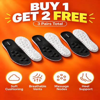 SteppX 4D Cloud — Healthy Sport Barefoot Insolesˢˣ