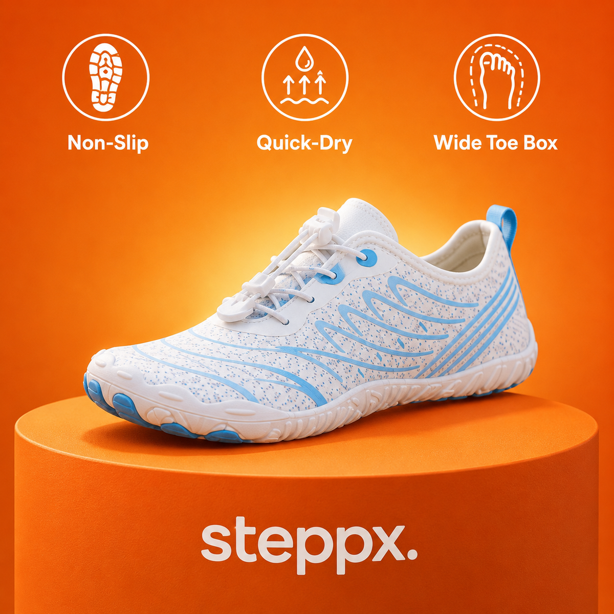 SteppX Hydro — Healthy Sport Barefoot Shoesˢˣ