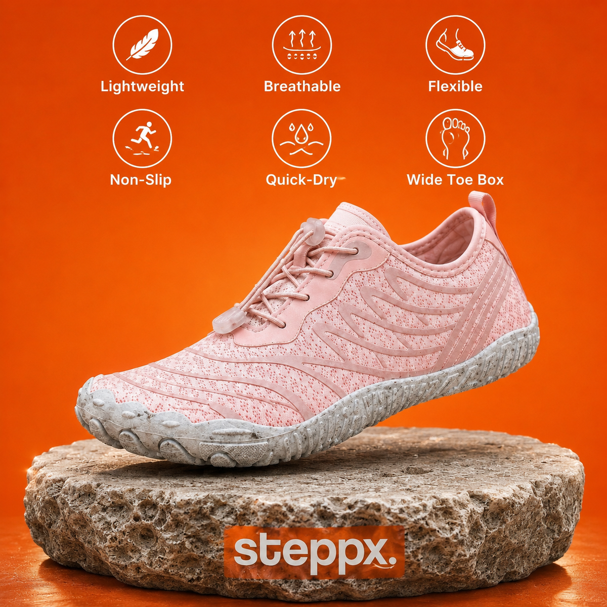 SteppX Hydro — Healthy Sport Barefoot Shoesˢˣ