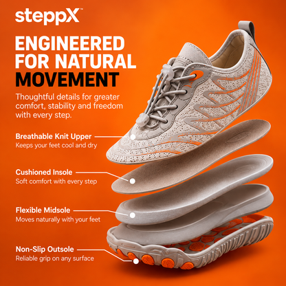 SteppX Hydro — Healthy Sport Barefoot Shoesˢˣ