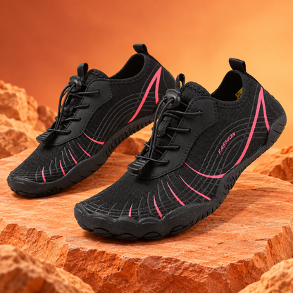 SteppX L2028 black rose red hero on orange background
